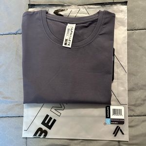 Signature Oversized Tee Muted: Purple